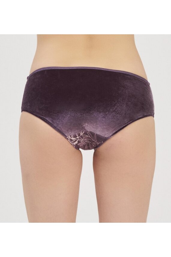 GÜL KURUSU RENGİ KADİFE SLİP - 2