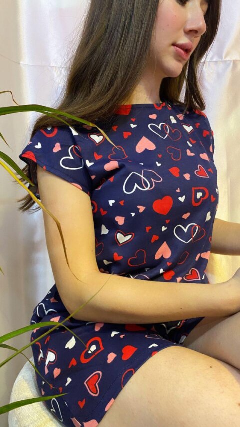 İKİLİ PİJAMA TAKIMI LACİVERT - 4