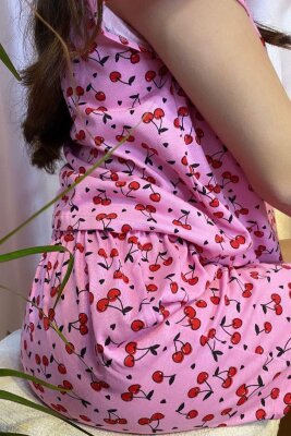  İKİLİ PİJAMA TAKIMI PEMBE - 5