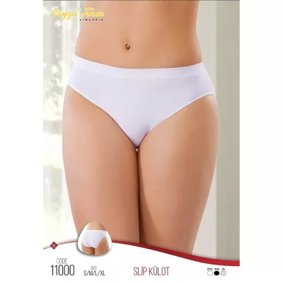 KADIN İZ YAPMAZ MİKRO ELYAF SLİP KİLOT BEYAZ