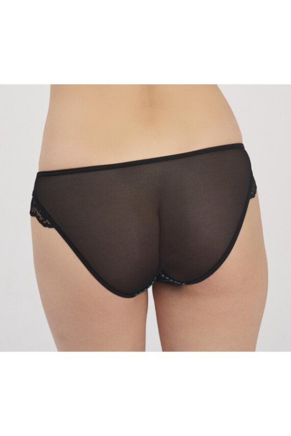 MOONLIGHT DANTEL DETAYLI YEŞİL SLİP - 2