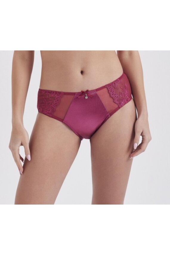 MOONLİGHT SLİP KÜLOT BORDO - 1