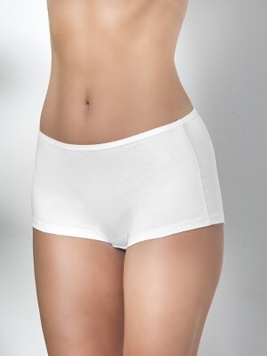 PAMUKLU BOXER KÜLOT BEYAZ
