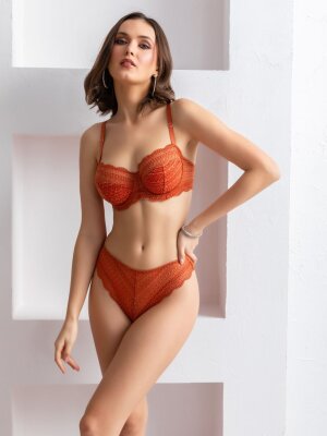 SÜTYEN KÜLOT TAKIM KİREMİT - 2