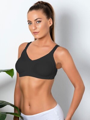 TOPARLAYICI MİNİMİZER SÜTYEN SİYAH